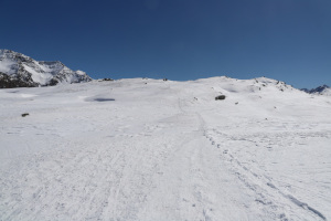 Sentiero innevato