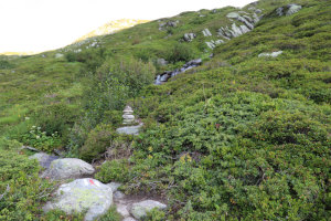 Punto di partenza per l'Alpe Scaione