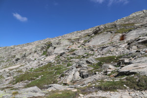 Sentiero che sale alla Capanna Cadlimo