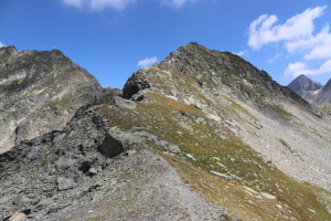 Via di salita al Piz Curnera