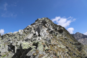 Via di salita al Piz Curnera