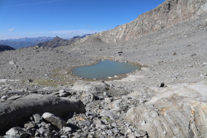 Laghetto a quota 2737 metri