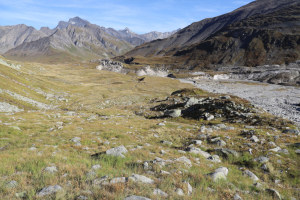 Via di discesa dal Piz Greina