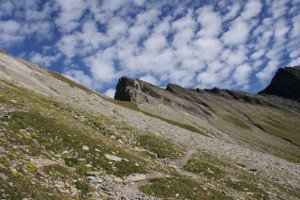 Cima nord del Piz Uccello