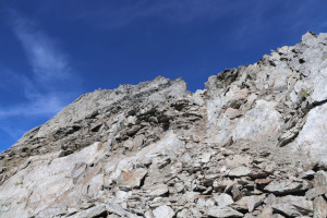 Via di salita al Piz Vial