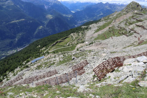 Scendendo dal Pizzo Erra