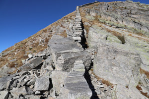Muro del Pizzo Bombögn