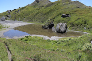 Laghetto sul Passo di Gana Negra