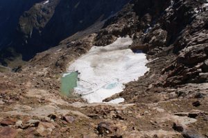 Laghetto sotto il Pizzo Campo Tencia