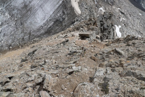 Via di discesa dal Pizzo Cavergno