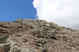 Via di salita al Pizzo Cavergno