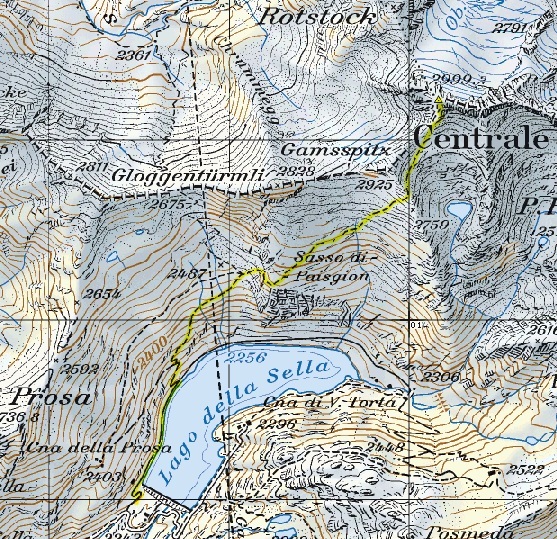 Carte du Chemin