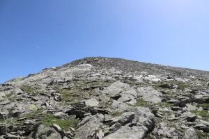 Salita verso il Pizzo Taneda