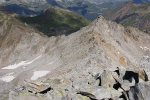 Cresta nord del Pizzo Cristallina