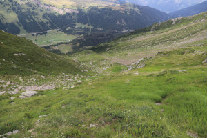 Via di discesa verso Brönich