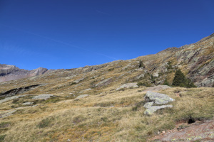 Via di salita al Passo di Ghiacciaione