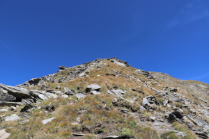 Via di salita al Pizzo Forno