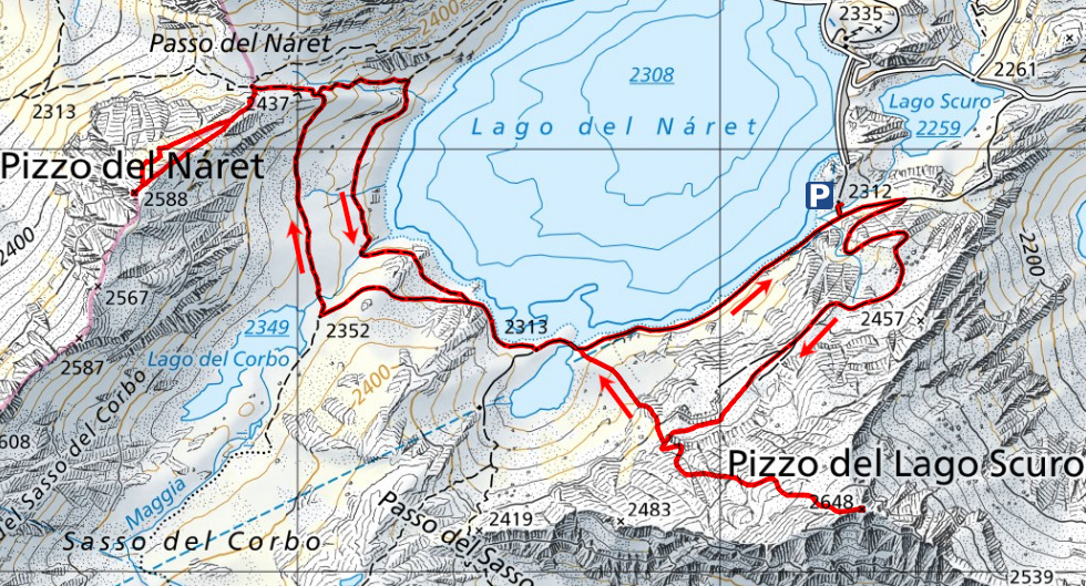 Carte du Chemin
