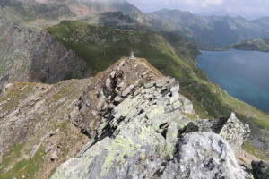 Via di discesa dal Pizzo del Naret