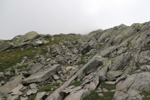 Via di salita al Pizzo del Lago Scuro