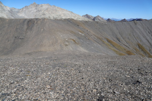 Via di discesa dal Pizzo Marumo