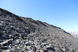 Via di salita al Pizzo Marumo