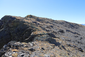 Via di salita al Pizzo Marumo