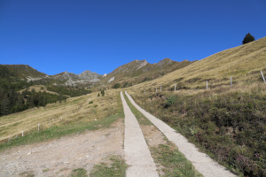 Salita verso la Capanna Piandios