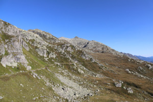 Guardando verso il Pizzo d'Orsino