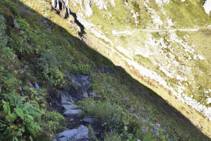 Sentiero verso il Lago d'Orsino