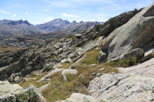 Via di discesa dal Pizzo d'Orsino