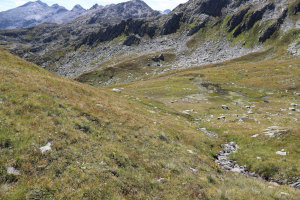 Via di discesa dal Pizzo d'Orsino