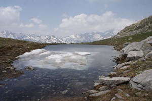 Laghetto sul Passo d'Orsirora