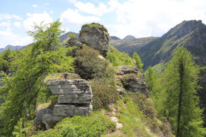 Cresta sud del Pizzo Sascòla