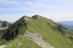 Cresta verso il Pilone