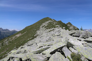 Cresta verso il Poncione del Rosso