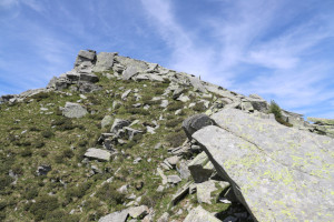 Via di salita al Motto dei Ciapitt