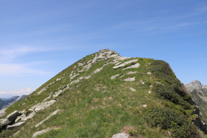 Via di salita al Poncione del Rosso