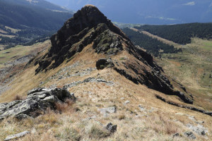 Via di discesa dal Poncione di Mezzo