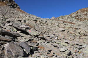 Via di salita al Poncione di Mezzo
