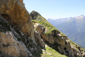 Passaggio verso il Poncione di Nara