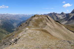 Via di discesa dalla Punta di Elgio