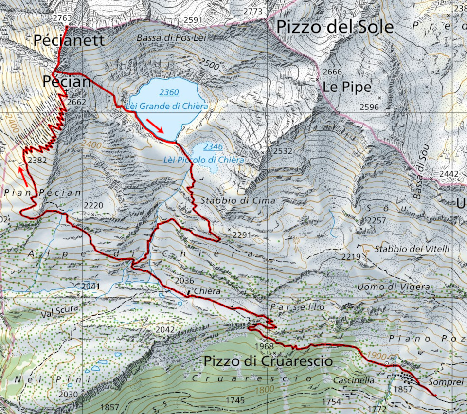 Map of the Path