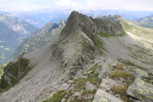 Cima nord-est del Rosso di Ribia