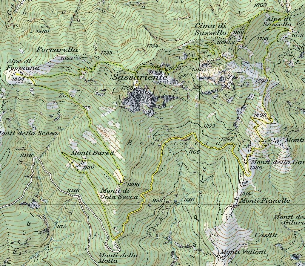 Map of the Path