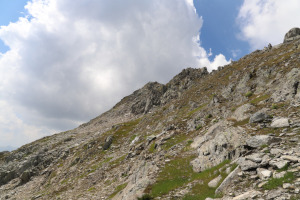 Salendo verso la Cima di Garina