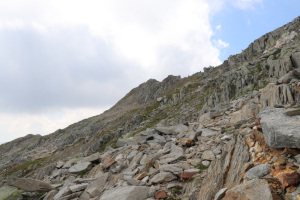 Salendo verso la Cima di Garina