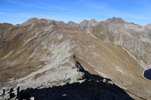 Cresta che scende dal Monte Prosa