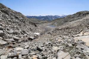 Discesa dal Lago del Pizzo Centrale Discesa dal Lago del Pizzo Centrale