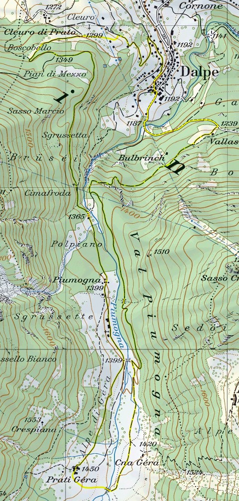 Carte du Chemin